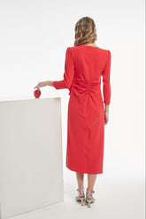 Vestido Pater Tejido Acrepado